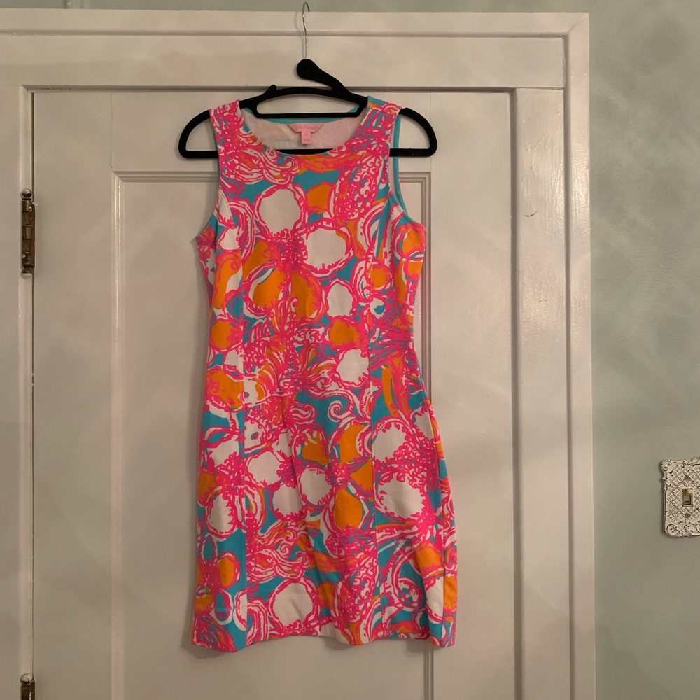 Lilly Pulitzer vibrant dress